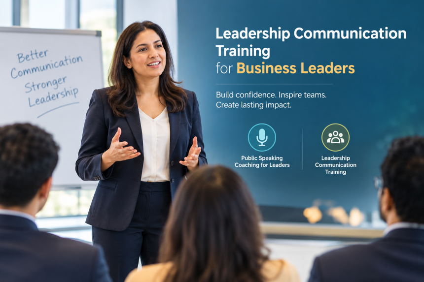 Public Speaking Coaching for Leaders: Why Leadership Communication Training Matters